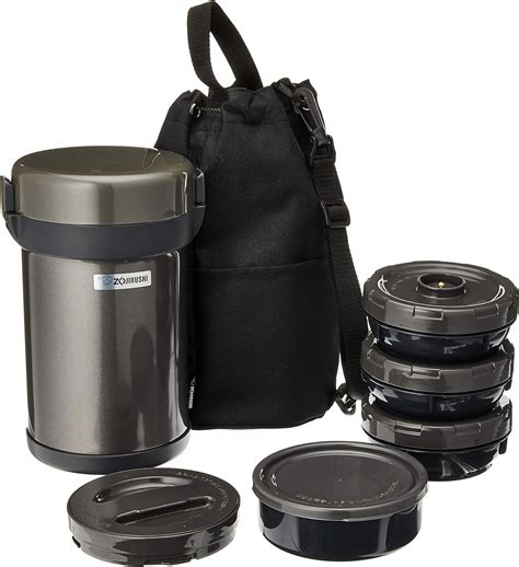 zojirushi stainless steel vacuum insulated tiffin box|Zojirushi SL.